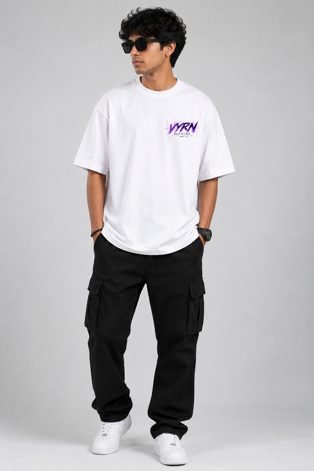 RADMARX Men VYRN Anime Premium Oversized T-Shirt – Half Sleeve
