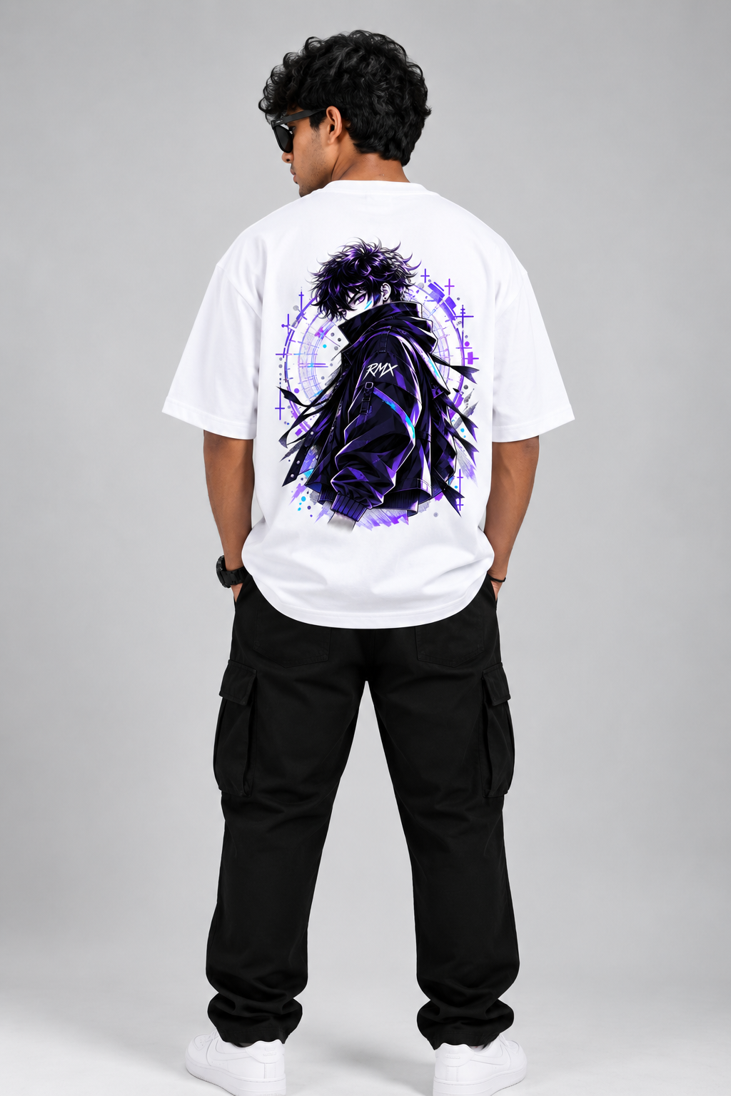 RADMARX Men VYRN Anime Premium Oversized T-Shirt – Half Sleeve