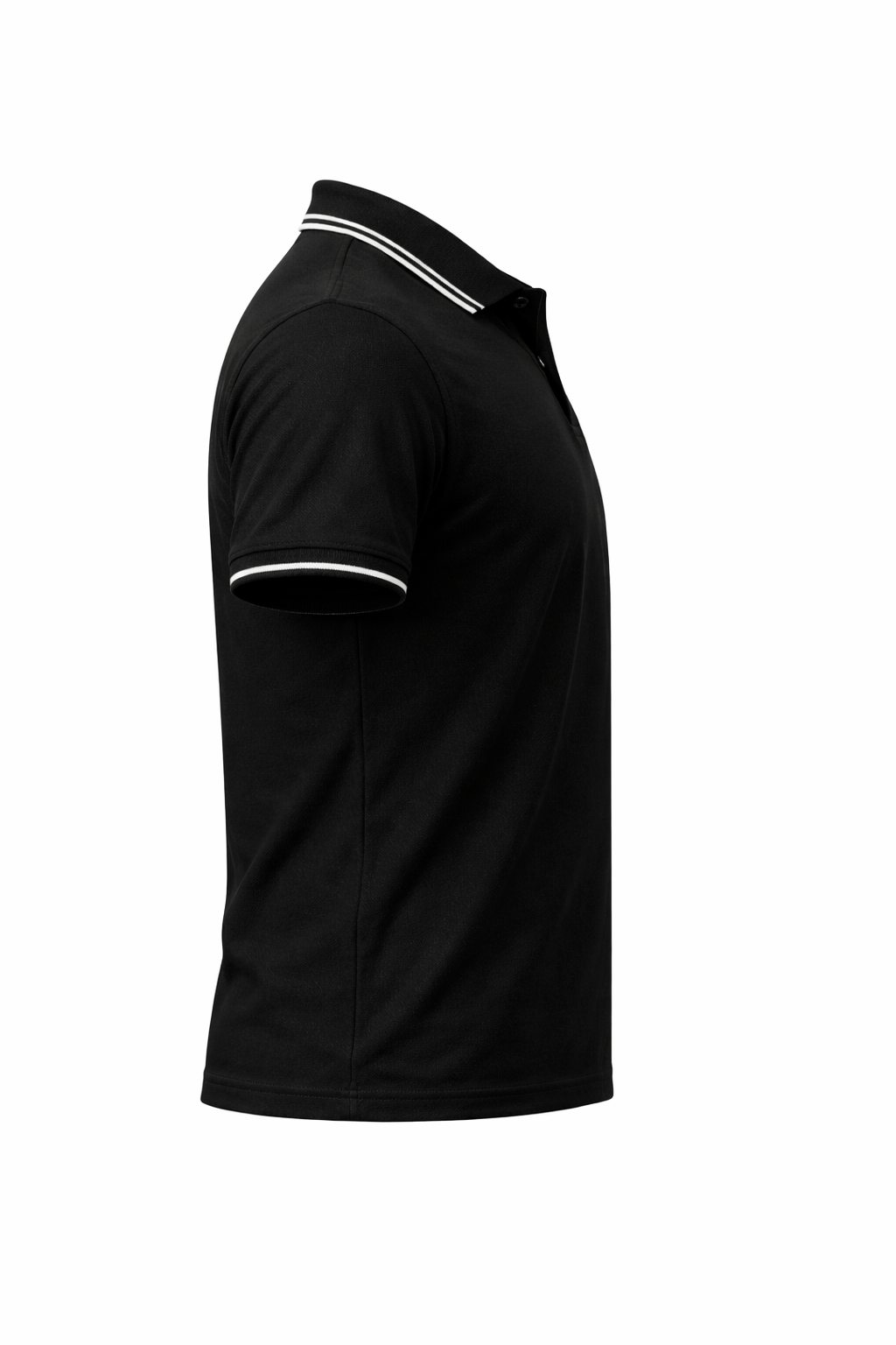 RADMARX Midnight Black Premium Polo T-Shirt – Half Sleeve