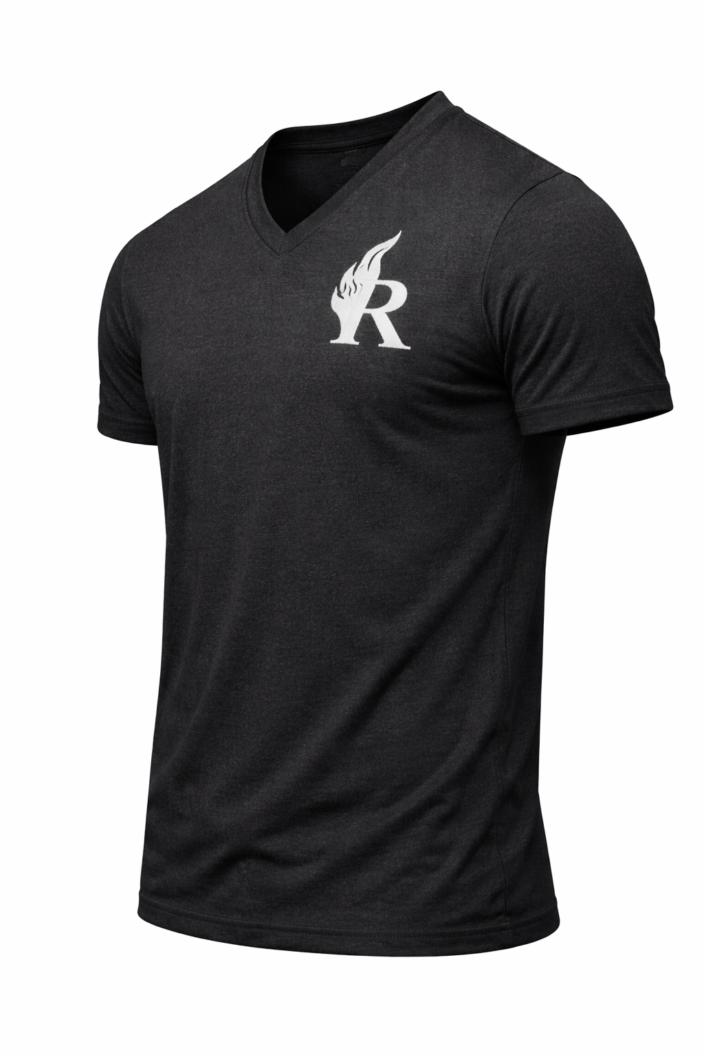 RADMARX Charcoal Grey Premium V Neck T-Shirt – Half Sleeve